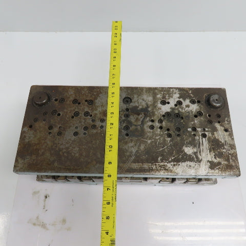 2 Post Punch Press Die Set/Shoe 8" FB x 18" W 6" Throat