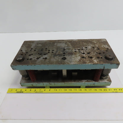 2 Post Punch Press Die Set/Shoe 8" FB x 18" W 6" Throat
