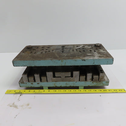 2 Post Punch Press Die Set/Shoe 8" FB x 18" W 6" Throat