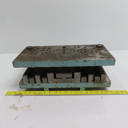 2 Post Punch Press Die Set/Shoe 8" FB x 18" W 6" Throat