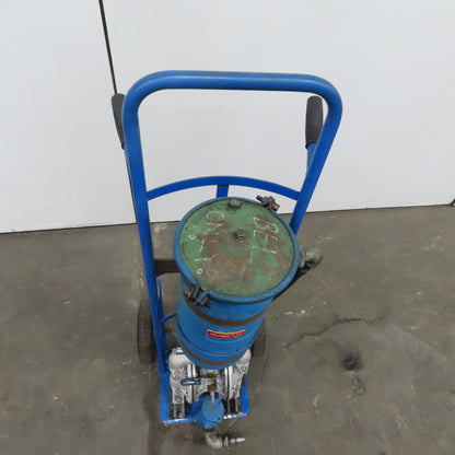 Versamatic E1AA2R229A 1" Air Operated Diaphragm Pump Oil Filter Cart Oil Recycle