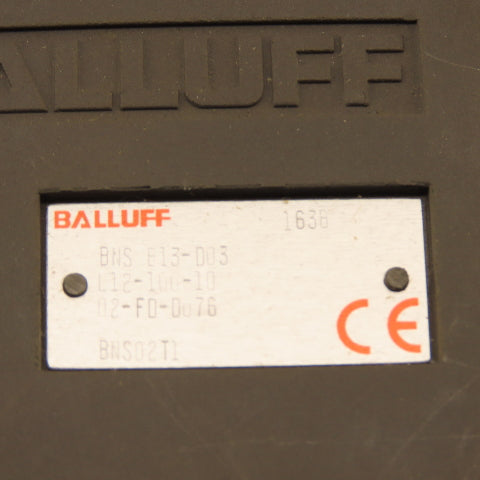 Balluff BNS02T1 3 Position Roller Plunger Limit Switch