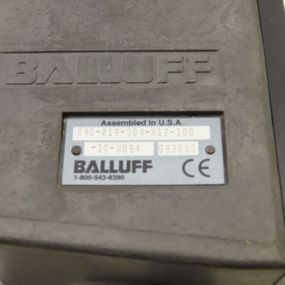 Balluff BSN 819-D04-R12-100-10-B094 4 Position Roller Plunger Limit Switch