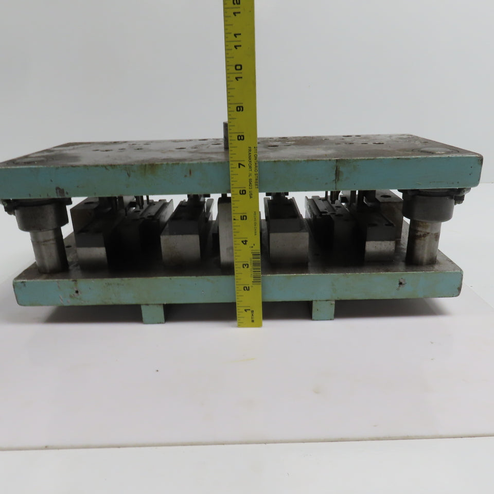 2 Post Punch Press Die Set/Shoe 8" FB x 19" W 6" Throat