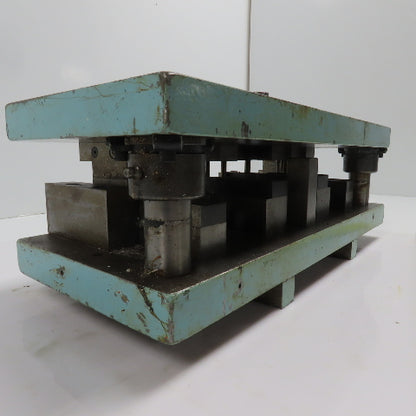 2 Post Punch Press Die Set/Shoe 8" FB x 19" W 6" Throat