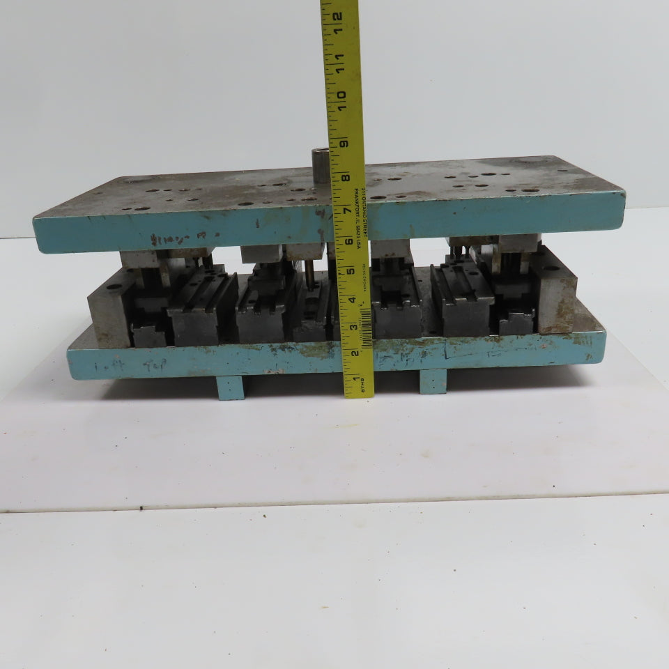 2 Post Punch Press Die Set/Shoe 8" FB x 19" W 6" Throat