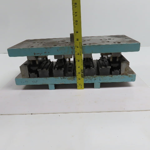 2 Post Punch Press Die Set/Shoe 8" FB x 19" W 6" Throat