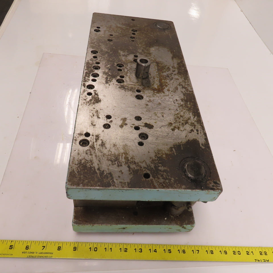 2 Post Punch Press Die Set/Shoe 8" FB x 19" W 6" Throat