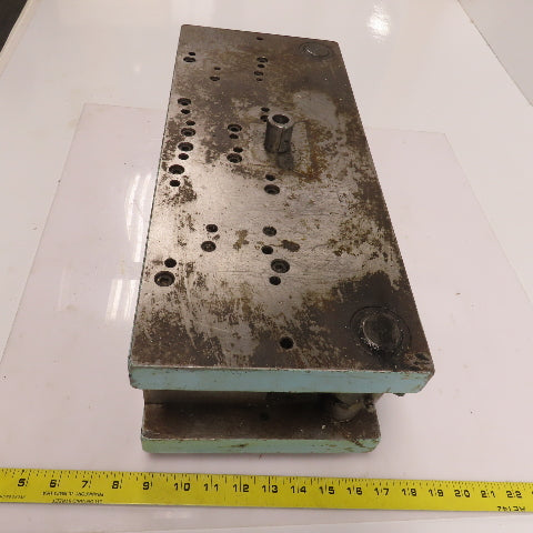 2 Post Punch Press Die Set/Shoe 8" FB x 19" W 6" Throat