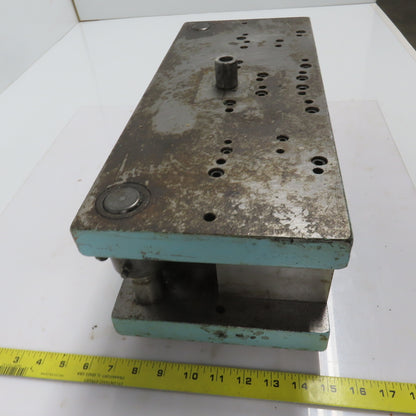2 Post Punch Press Die Set/Shoe 8" FB x 19" W 6" Throat