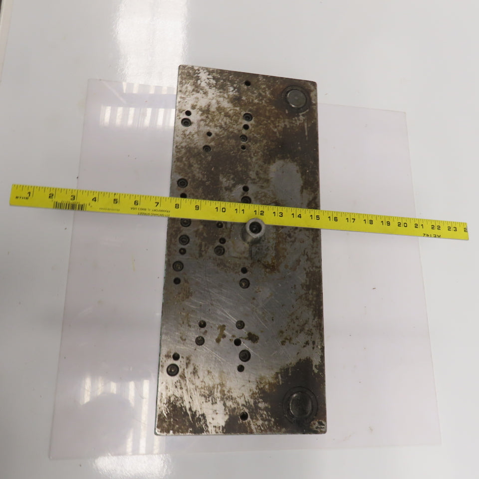 2 Post Punch Press Die Set/Shoe 8" FB x 19" W 6" Throat