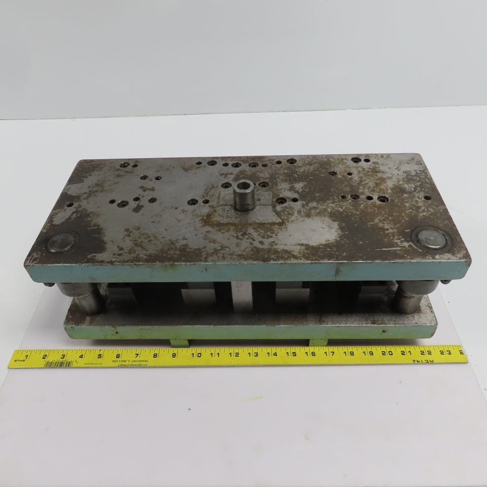 2 Post Punch Press Die Set/Shoe 8" FB x 19" W 6" Throat