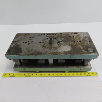 2 Post Punch Press Die Set/Shoe 8" FB x 19" W 6" Throat