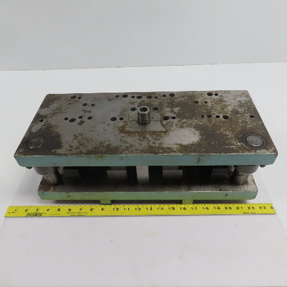 2 Post Punch Press Die Set/Shoe 8" FB x 19" W 6" Throat