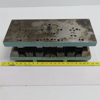 2 Post Punch Press Die Set/Shoe 8" FB x 19" W 6" Throat