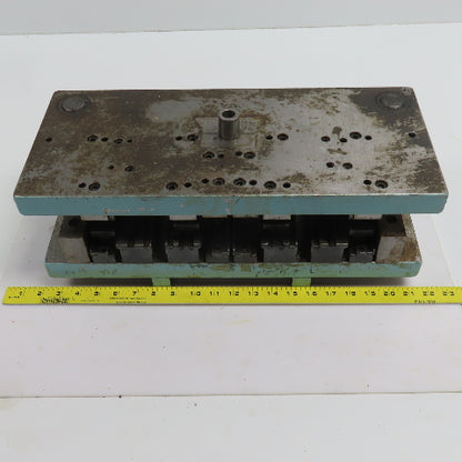 2 Post Punch Press Die Set/Shoe 8" FB x 19" W 6" Throat