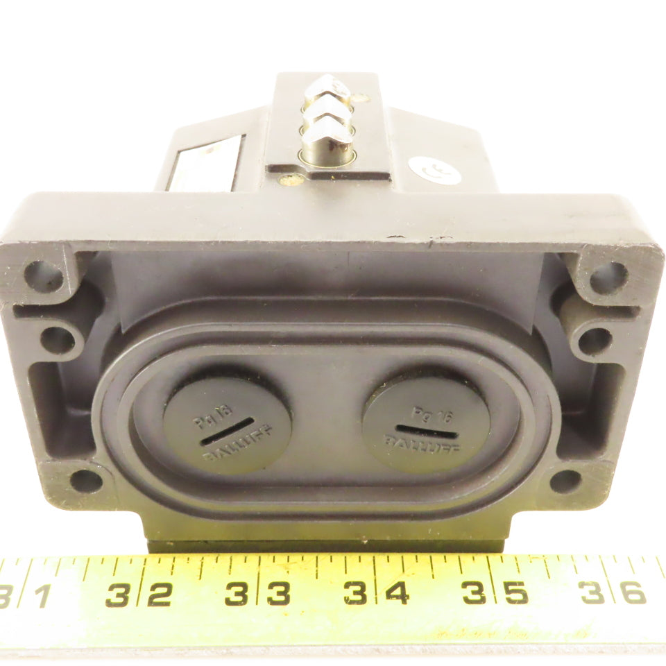Balluff BSN519-D03-D12-100-10 3 Position Chisel Tip Plunger Limit Switch