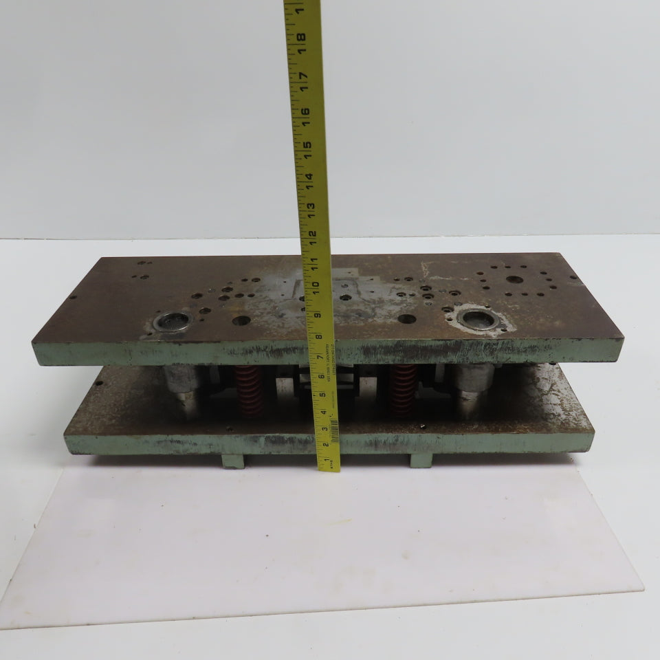 2 Post Punch Press Die Set/Shoe 8" FB x 24" W 5-7/8" Throat