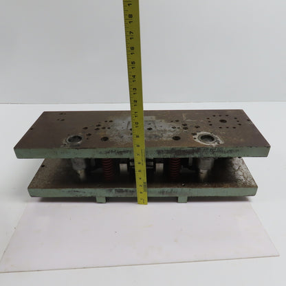 2 Post Punch Press Die Set/Shoe 8" FB x 24" W 5-7/8" Throat
