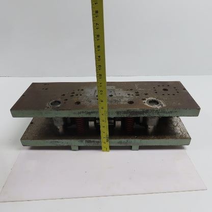 2 Post Punch Press Die Set/Shoe 8" FB x 24" W 5-7/8" Throat