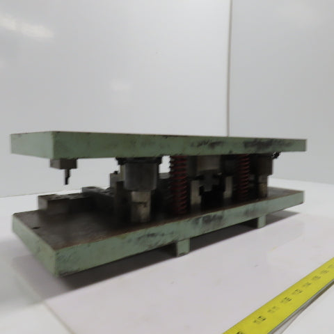 2 Post Punch Press Die Set/Shoe 8" FB x 24" W 5-7/8" Throat