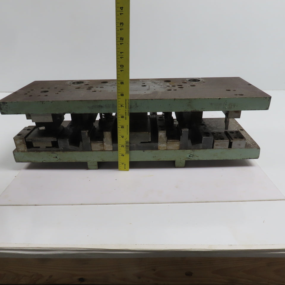 2 Post Punch Press Die Set/Shoe 8" FB x 24" W 5-7/8" Throat