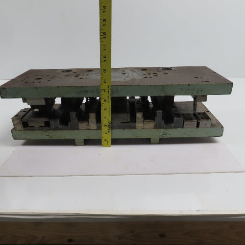 2 Post Punch Press Die Set/Shoe 8" FB x 24" W 5-7/8" Throat