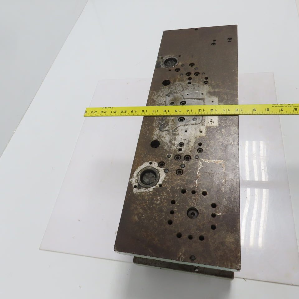 2 Post Punch Press Die Set/Shoe 8" FB x 24" W 5-7/8" Throat