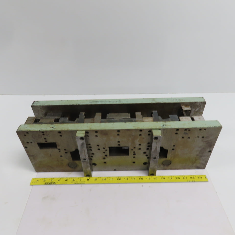 2 Post Punch Press Die Set/Shoe 8" FB x 24" W 5-7/8" Throat
