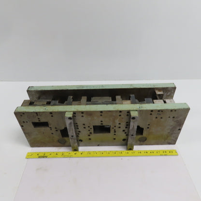 2 Post Punch Press Die Set/Shoe 8" FB x 24" W 5-7/8" Throat