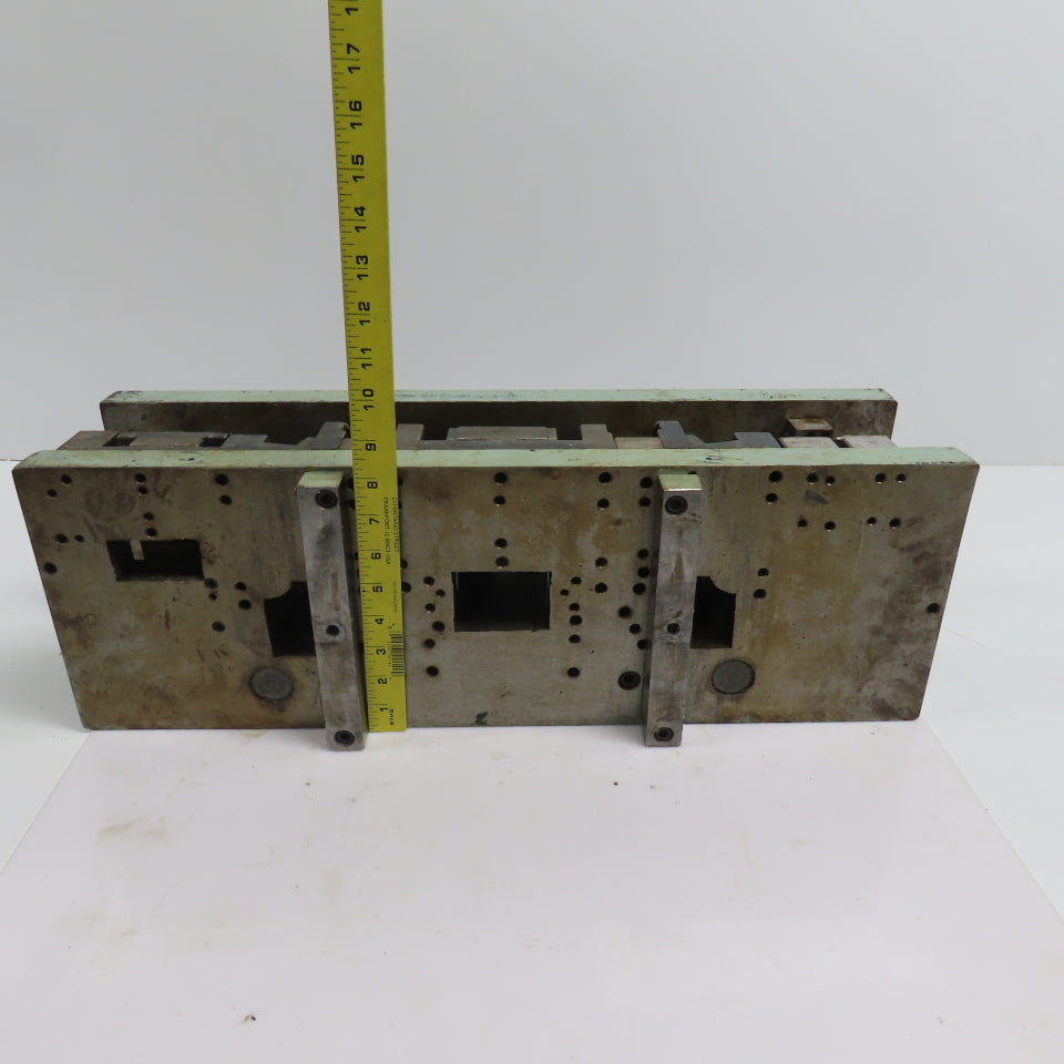 2 Post Punch Press Die Set/Shoe 8" FB x 24" W 5-7/8" Throat