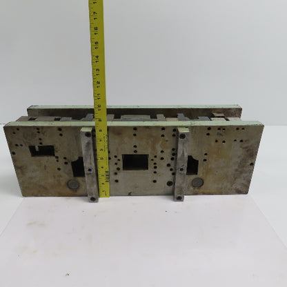 2 Post Punch Press Die Set/Shoe 8" FB x 24" W 5-7/8" Throat