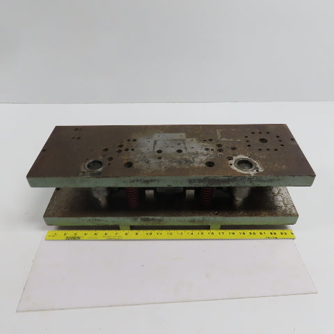 2 Post Punch Press Die Set/Shoe 8" FB x 24" W 5-7/8" Throat