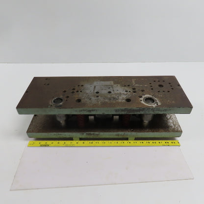 2 Post Punch Press Die Set/Shoe 8" FB x 24" W 5-7/8" Throat