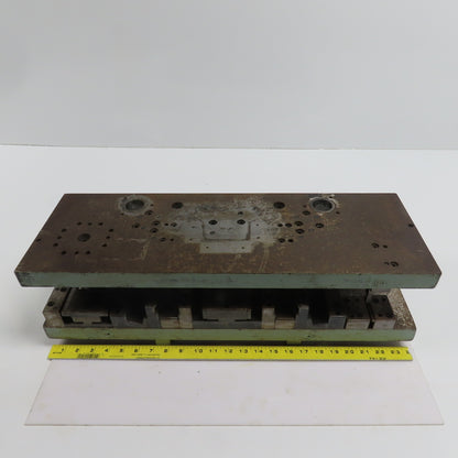 2 Post Punch Press Die Set/Shoe 8" FB x 24" W 5-7/8" Throat