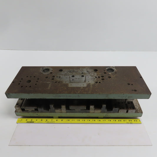 2 Post Punch Press Die Set/Shoe 8" FB x 24" W 5-7/8" Throat