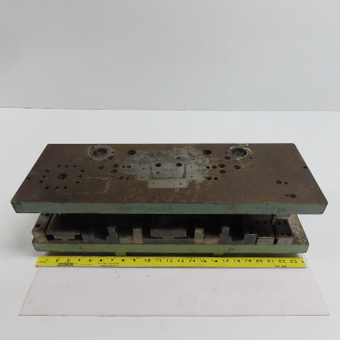 2 Post Punch Press Die Set/Shoe 8" FB x 24" W 5-7/8" Throat