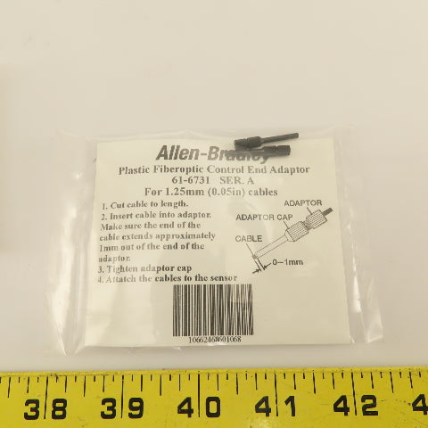Allen Bradley 43PR-NAS57ZM Plastic Fiber Optic Cable 2 Meter