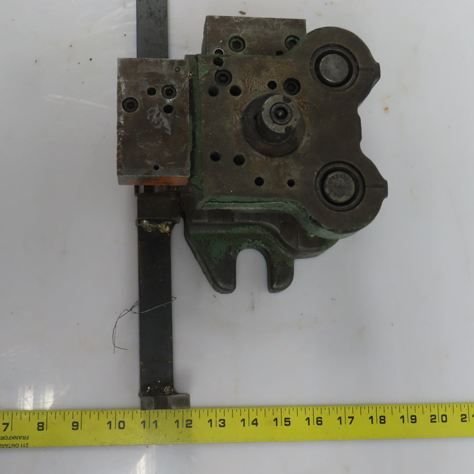 2 Post Punch Press Die Set/Shoe 4-3/4" FB x 4" W 3-1/2" Throat