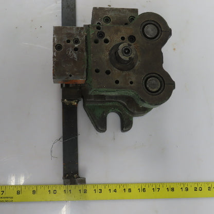 2 Post Punch Press Die Set/Shoe 4-3/4" FB x 4" W 3-1/2" Throat