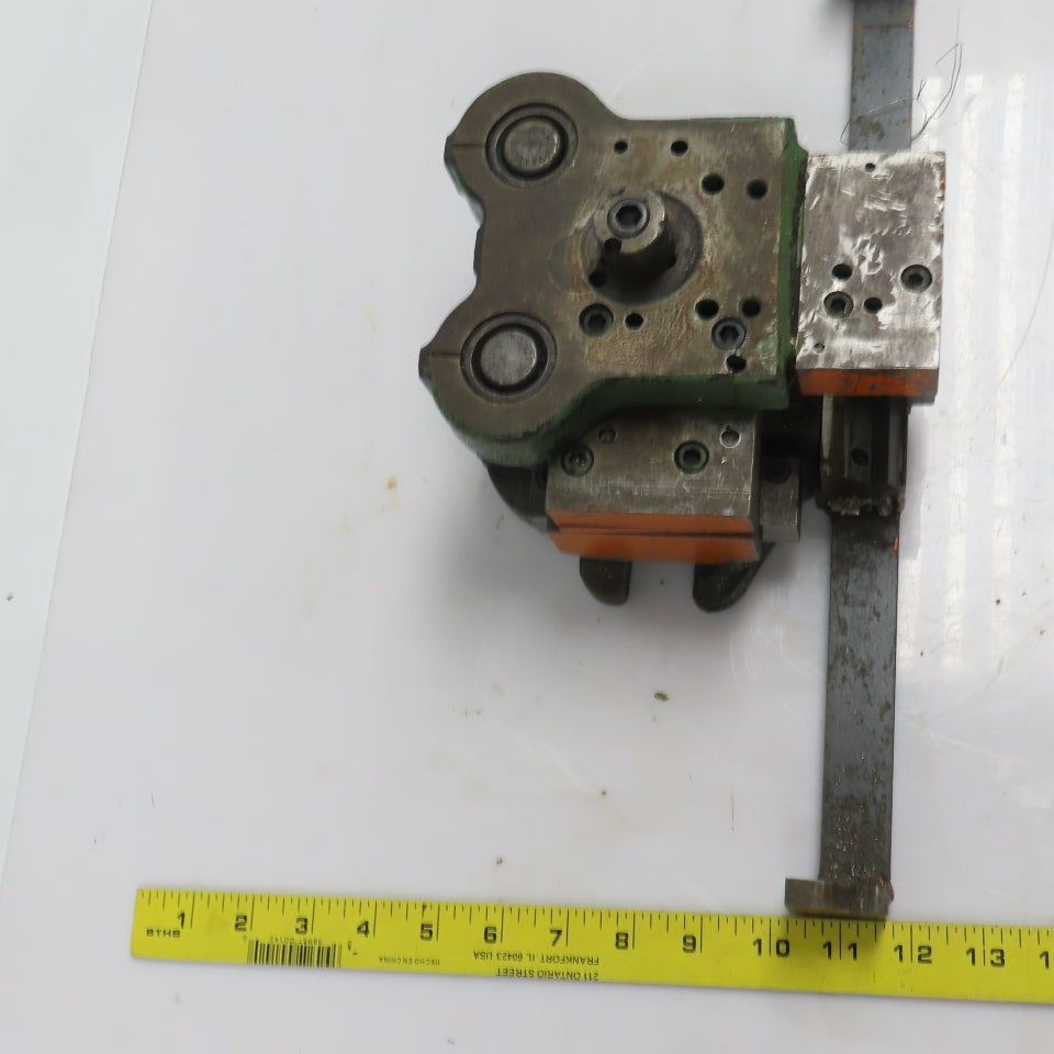 2 Post Punch Press Die Set/Shoe 4-3/4" FB x 4" W 3-1/2" Throat