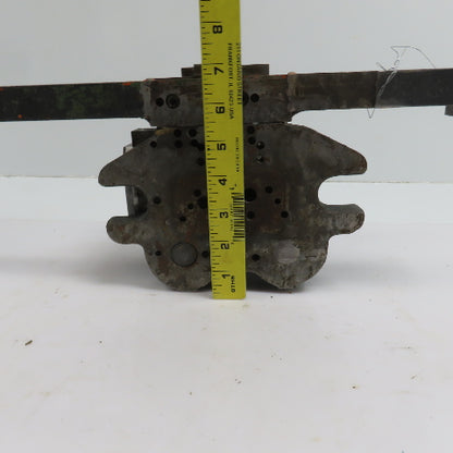 2 Post Punch Press Die Set/Shoe 4-3/4" FB x 4" W 3-1/2" Throat