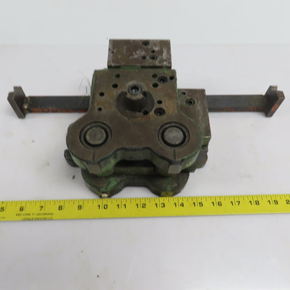 2 Post Punch Press Die Set/Shoe 4-3/4" FB x 4" W 3-1/2" Throat