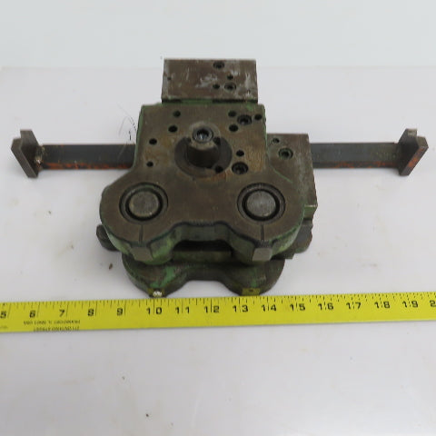 2 Post Punch Press Die Set/Shoe 4-3/4" FB x 4" W 3-1/2" Throat