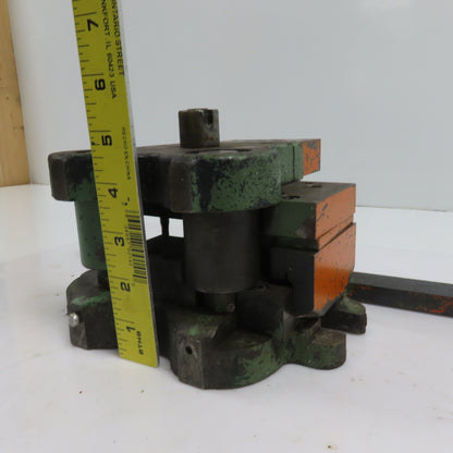 2 Post Punch Press Die Set/Shoe 4-3/4" FB x 4" W 3-1/2" Throat