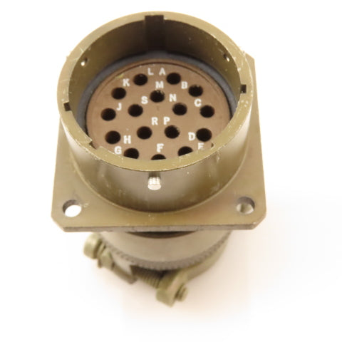 Burndy MS3120F20-16P 16P Size 20 Circular Wall Mount Electrical Connector