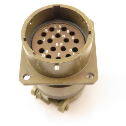 Burndy MS3120F20-16P 16P Size 20 Circular Wall Mount Electrical Connector