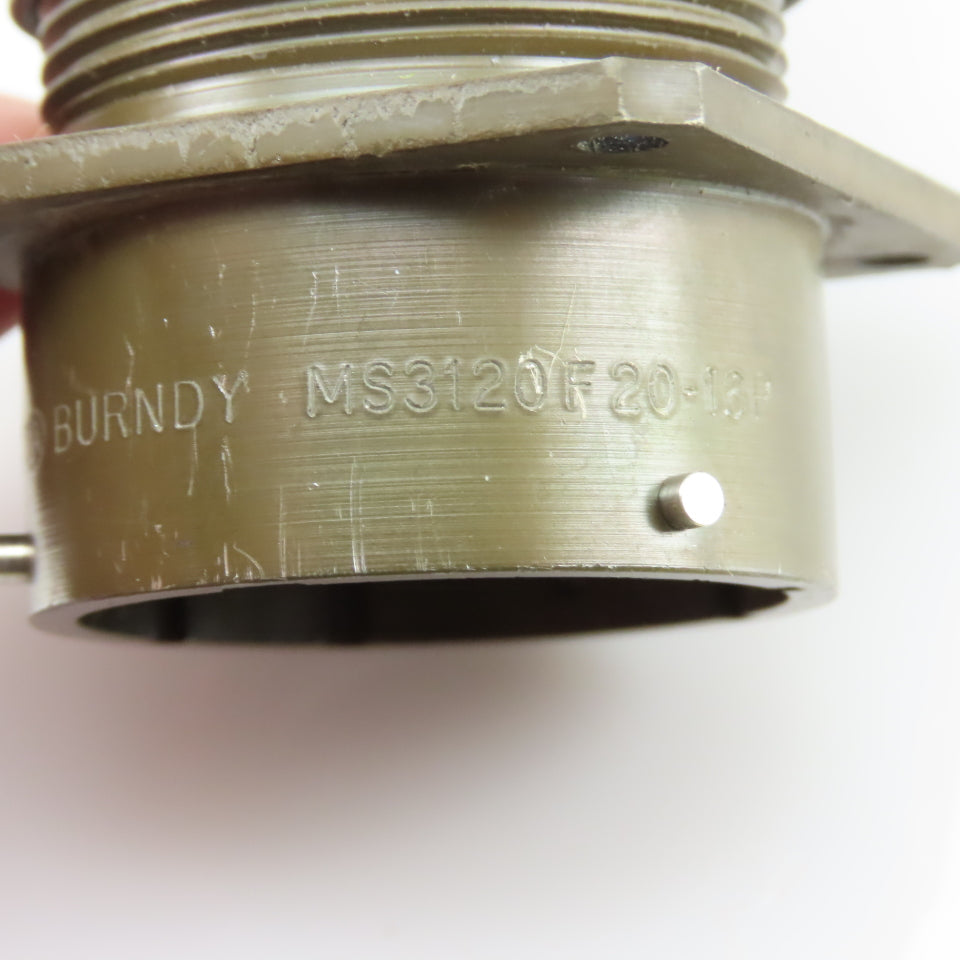 Burndy MS3120F20-16P 16P Size 20 Circular Wall Mount Electrical Connector