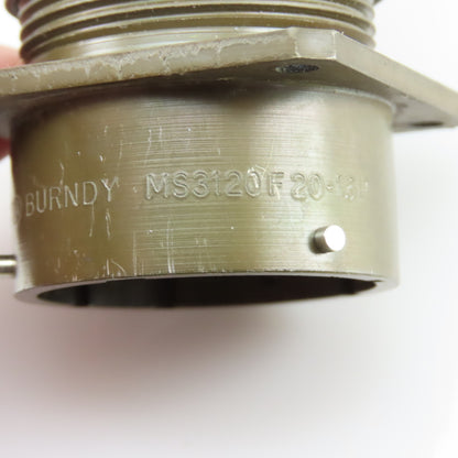 Burndy MS3120F20-16P 16P Size 20 Circular Wall Mount Electrical Connector