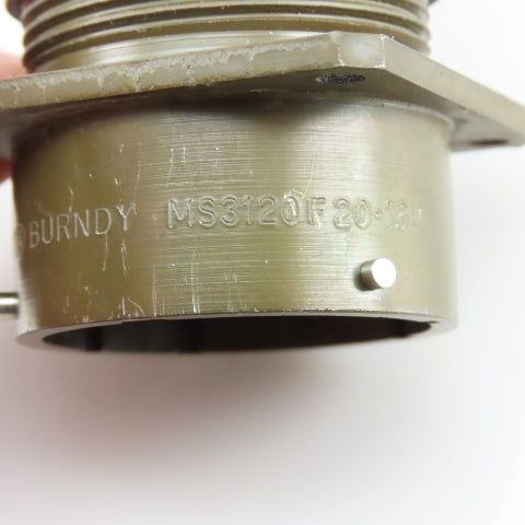 Burndy MS3120F20-16P 16P Size 20 Circular Wall Mount Electrical Connector